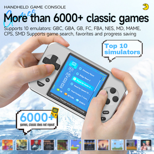 L9 retro el video oyunu konsol 5000mA güç banka 2 in 1 destek MP4 MP3 resim ve ebook oynatma kablolu kablosuz şarj - Product Image 4