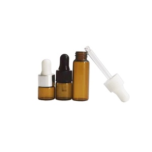<strong>Dropper</strong> Cosmetic Packaging Serum Container Mini <strong>Dropper</strong> <strong>Bottles</strong> for Oil 1ml 2ml 3ml 5ml - Product Image 2
