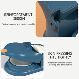Manuelles Dumpling Maker Tool 2-in-1 Tragbare Dumpling Wrapper Maker und Press Dumpling Skin Machine-Multifunktion formen Set - Product Image 4