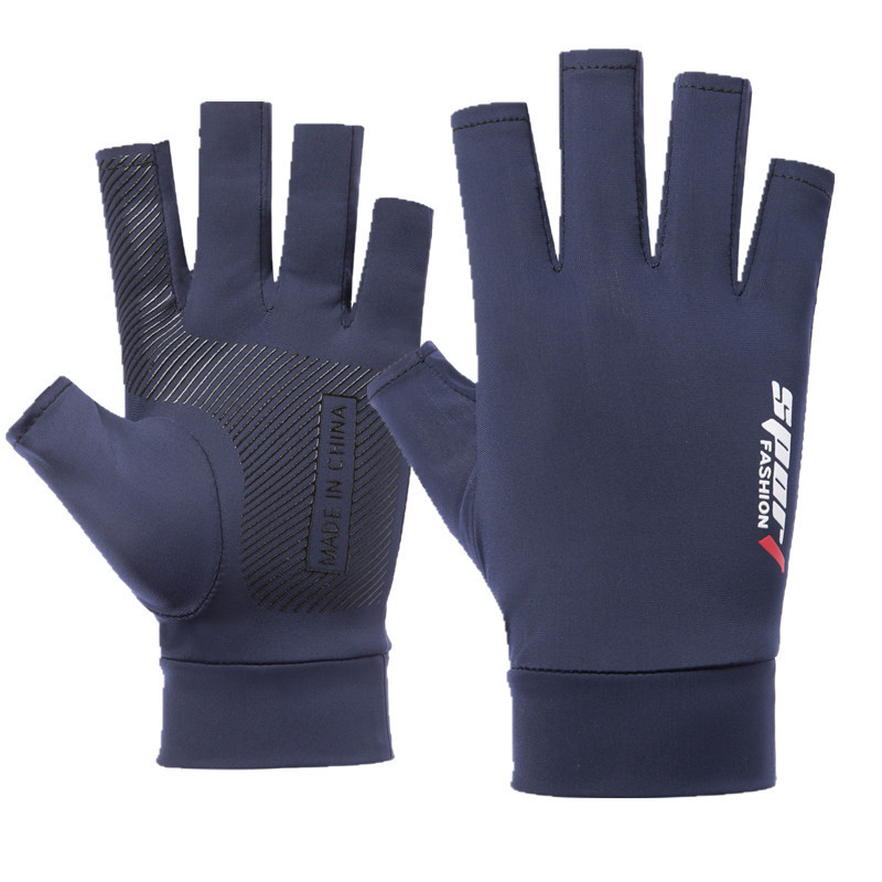 Style A pour hommes (bleu demi-doigt)