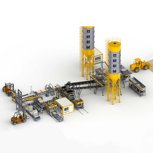 Fully <strong>Automatic</strong> Paving <strong>Block</strong> Production Line Made with Concrete Motor and PLC As Core Components Includes <strong>Stacker</strong> - Product Image 2