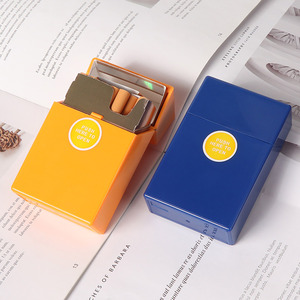 Erliao nhựa 20 cái thuốc Lá Trường hợp mới đầy màu sắc thuốc Lá Trường hợp bán buôn Hộp Thuốc Lá nóng bán Hộp Thuốc Lá - Product Image 2