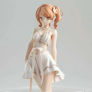 日本定制动作人物玩具游戏人物塑料微型人物3d模型玩具