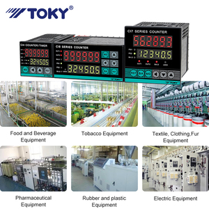 High Precision Industrial Pulse Digital Counter 48*96mm Two-Row 6 <strong>Digits</strong> Display Electronic Counters - Product Image 6