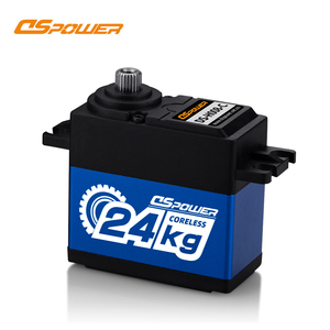 Dspower 24kg กันน้ำ coreless Gear Servo 180 ° 300 ° สำหรับ1/8 1/10 RC รถตีนตะขาบเรือหุ่นยนต์ arrm wltoys redcat HSP SCX10 - Product Image 3