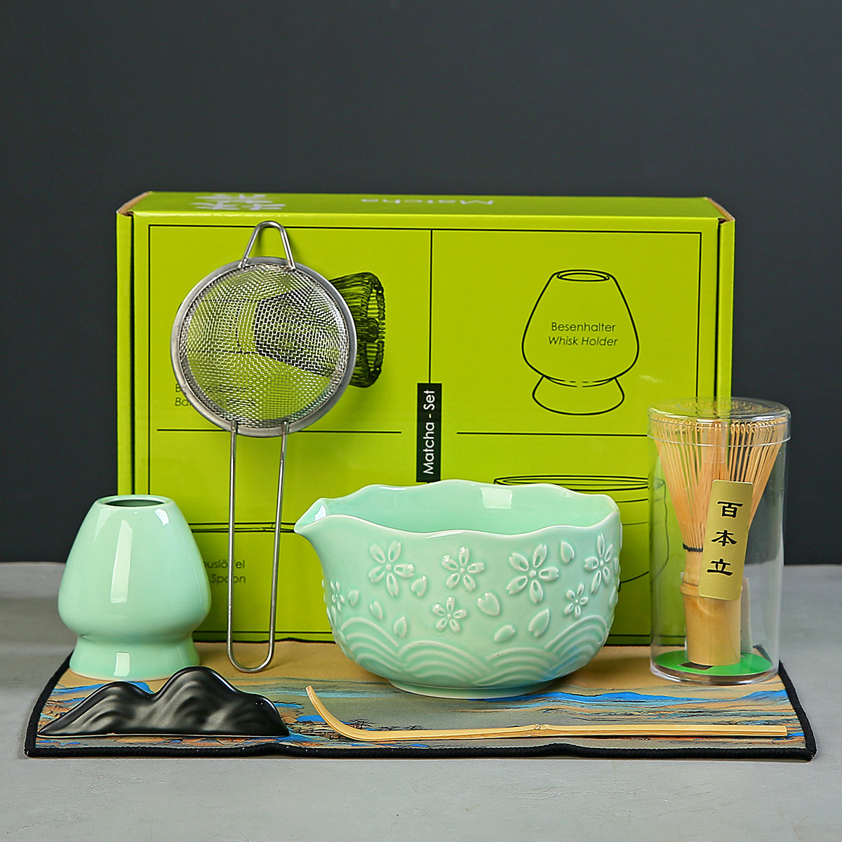 Ensemble de 7 pièces - Vert / Boîte 2