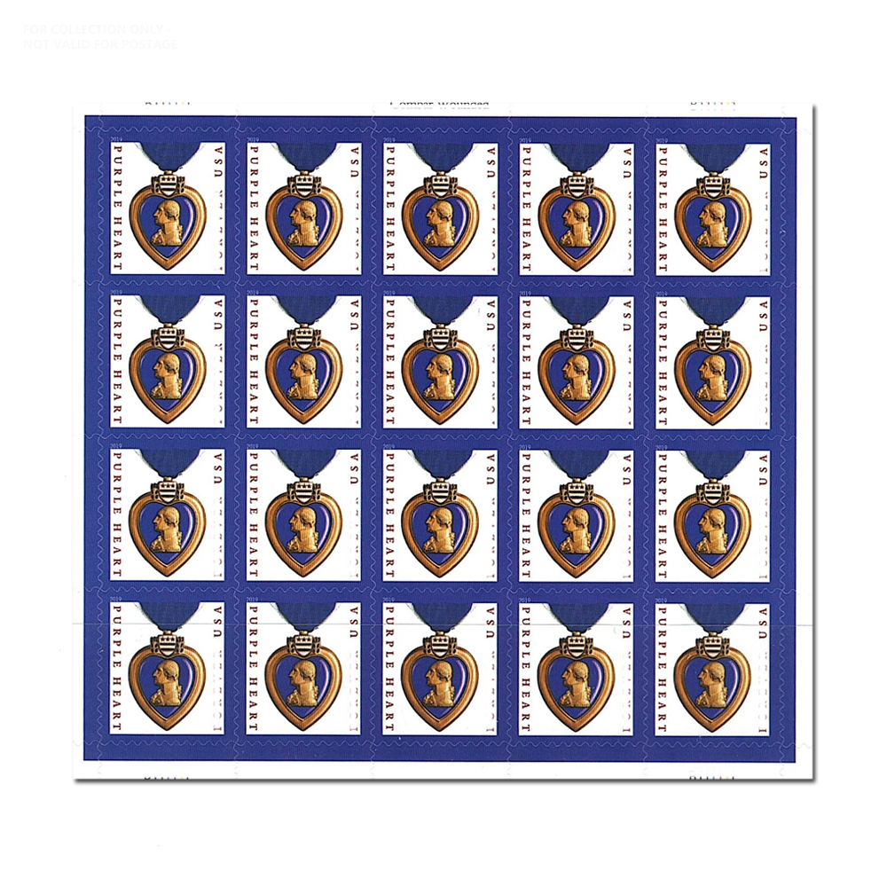 White Y119 2019 Purple Heart