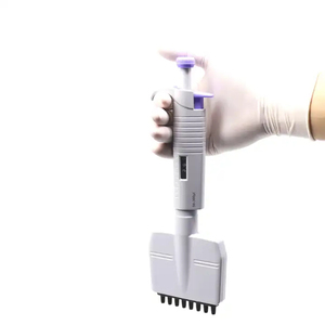 Ikeme phòng thí nghiệm đa kênh <span class=keywords><strong>Pipette</strong></span> Micropipette 50-300ul hoàn toàn tiệt trùng đa kênh pipettor điều chỉnh khối lượng Micropipette - Product Image 1