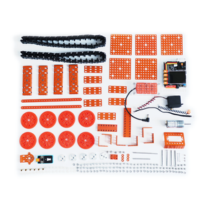 AI Factory Programmable Robotic Kit STEM Pädagogische Codierung DIY Roboter Metall montage Fernbedienung Roboter Spielzeug