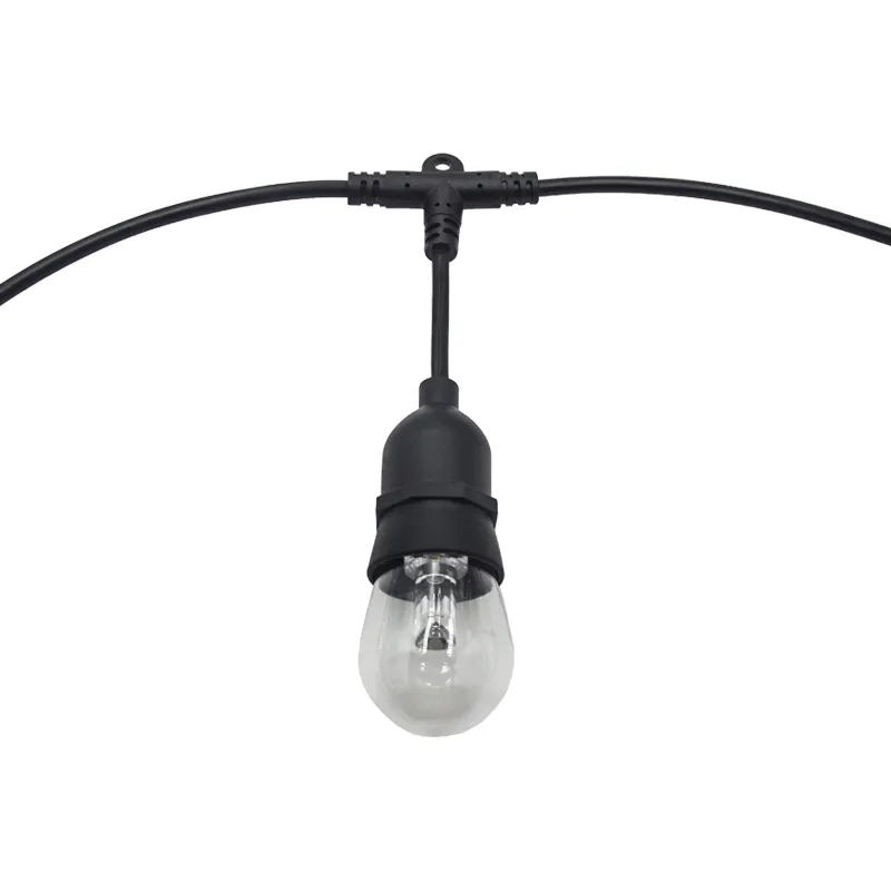 T-образный водонепроницаемый провод для кабеля E27, держатель для лампы, коннектор для сигнала электрического кабеля