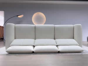 Toptan Üretim Yüksek Kaliteli 3 Kişilik Elektrikli Modern Hakiki Deri Yatarlı Kanepe Takımı USB Şarjlı - Product Image 6