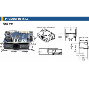 中国ラズベリーパイバーコードスキャナーCcd1Dレーザーバーコードスキャナーモジュール - Product Image 6