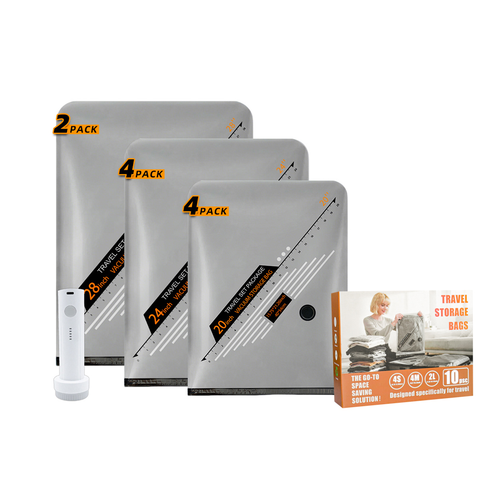 10-Piece set: 4S 4M 2L +508pump BOX packing