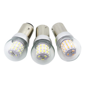 Warehouse E27 1156 LED sis işık 6-12V çalışma ışık araba LED ampul ile E27 baz cam vücut için depo reflektör tipi - Product Image 4