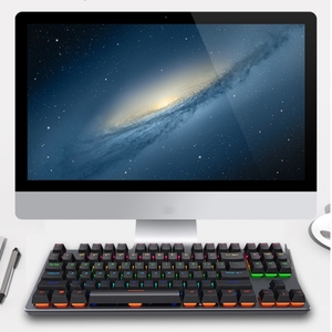 87-<strong>Key</strong> Mechanical Gaming <strong>Keyboard</strong> Blue Switch with RGB Backlit for Desktop Laptop PC <strong>Computer</strong> - Product Image 3