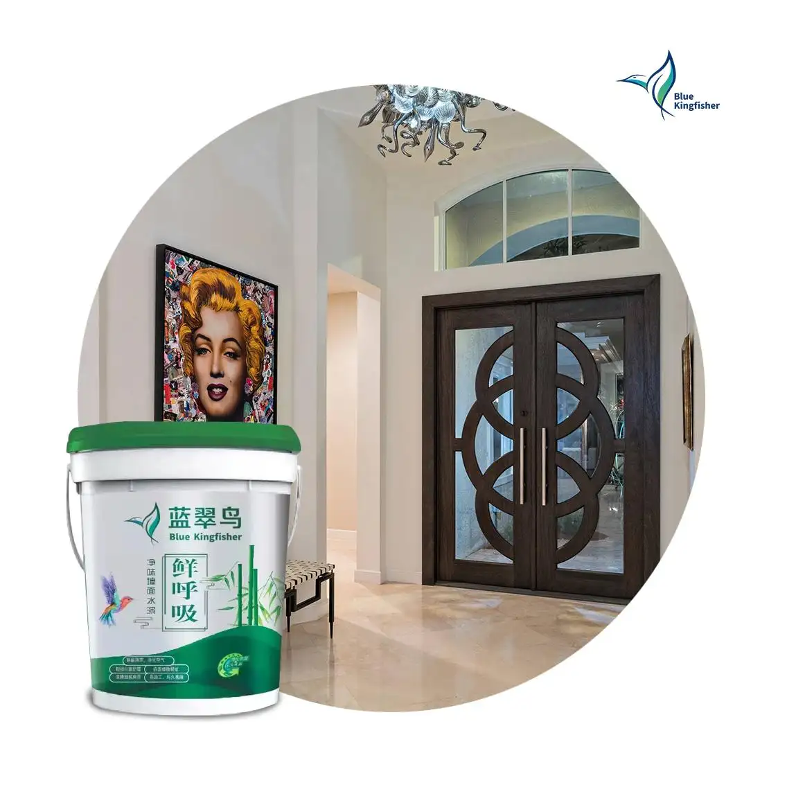 Waterproof Coating House Exterior Interior Latex Wall Paint Asian Paint Price Excellent Adhesion Lacquer Stone Wall Coating