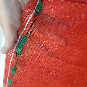 Sacchetti rettangolari a rete in plastica prodotti personalizzati sacchetti di plastica per piselli peperoncino cipolla pepe carota confezione frutta arancio legna da ardere