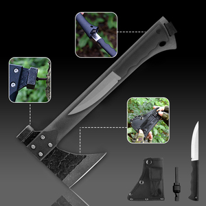 Nhà Máy Bán buôn Chất lượng cao thép carbon cao PP xử lý công cụ đa chức năng rìu ngoài trời lính cứu hỏa cắm trại thép carbon Rìu - Product Image 4
