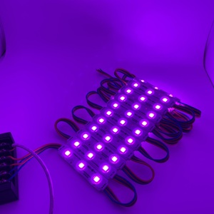 Светодиодные RGB модули smd 5050 3 светодиода 12 в 16 цветов Сменные 0,75 Вт 7515 IP65 дисплей рекламный щит smd RGB светодиодный модуль - Product Image 2