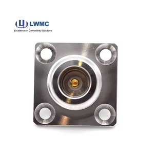 LWMC 50Ohm RFコネクタRG402用フランジマウントN型ジャックマイクロ波用途用周波数DC〜6GHz - Product Image 3