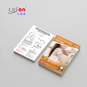 Adson Trắng keo phim tối da Tùy chỉnh hình xăm sticker hình xăm tạm thời tấm A4 A3 Kích thước hình xăm giấy - Product Image 3