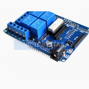 Four way 5V <strong>relay</strong> expansion board Shield V13Introductionnbsp nbsp Support 4channel 3A <strong>relay</strong> <strong>control</strong> xbee wireless module etc Ind