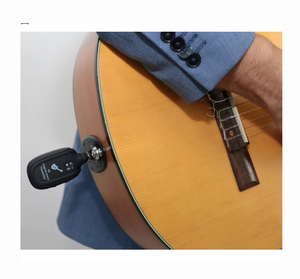 Sistema inalámbrico de guitarra A8 2,4G Sistema receptor transmisor de guitarra inalámbrico Batería recargable incorporada Rango de transmisión de 50M