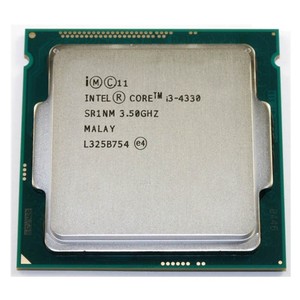 FÜR GEBRAUCHTE INTEL CPU-Prozessor I3-4330 (4M Cache, 3,50 GHz) LGA1150,I3 4. Generation - Product Image 1