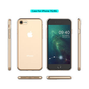 IPhone 7 8ケースクリア透明超薄型傷防止ソフトTPUバックカバー携帯電話ケースApple iPhone SE 2020 - Product Image 5