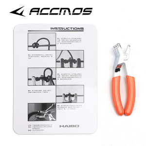 Viper <strong>D</strong> <strong>Loop</strong> Plier <strong>D</strong> Ring <strong>String</strong> Pliers Buckle Vise Repire Tool Bow Release Adjustment Tool Archery Bow and Arrow Accessory - Product Image 5
