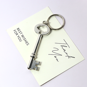 Low Price Customization Fine <strong>Key</strong> Shape Metal Keychain Pendant Personalized Bag Charm Creative Gift Keyring <strong>Key</strong> Holder - Product Image 3