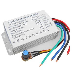 12V High Power Linear <strong>DC</strong> <strong>Motor</strong> Governor <strong>Controller</strong> 24V 36V 48V 60V <strong>DC</strong> <strong>PWM</strong> Infinitely Variable <strong>Speed</strong> Switch <strong>30A</strong> - Product Image 1