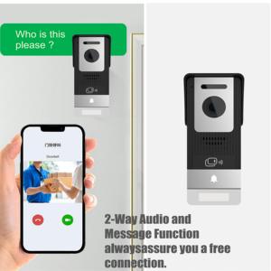 Latest New Smart Home Series Video <strong>Intercom</strong> Kit Smart Video Doorphone TUYA 4 Wired HD 7Inch Touch Screen Video <strong>Intercom</strong> <strong>System</strong> - Product Image 4
