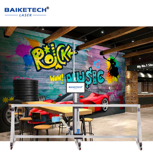 AI New Design 2 in 1 Wall Floor <strong>Printer</strong> Ceiling <strong>Printer</strong> Grand Format <strong>9600</strong> Dpi High Accuracy Direct to Mural Art Printing - Product Image 1