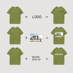 เสื้อยืดโอเวอร์ไซส์สำหรับผู้ชายผ้าฝ้ายย้อมสีธรรมดาพิมพ์ลายโลโก้แบบวินเทจสำหรับฤดูร้อน - Product Image 2