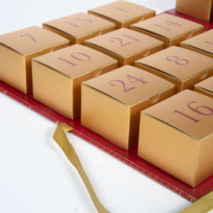 Tái chế giấy trà phiêu lưu lịch các tông hộp lưu trữ với ngăn kéo nổi Matt nhiều lớp có tính năng thân thiện với môi trường - Product Image 3