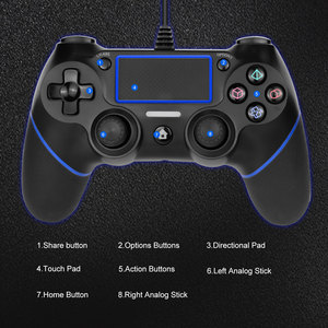 PS4无线游戏控制器操纵杆游戏手柄用于4控制器用于4控制台用于PC