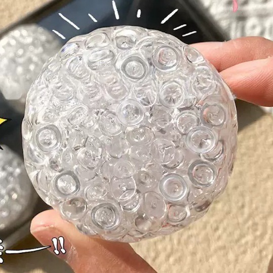 Bola ruidosa de luz de luna blanca