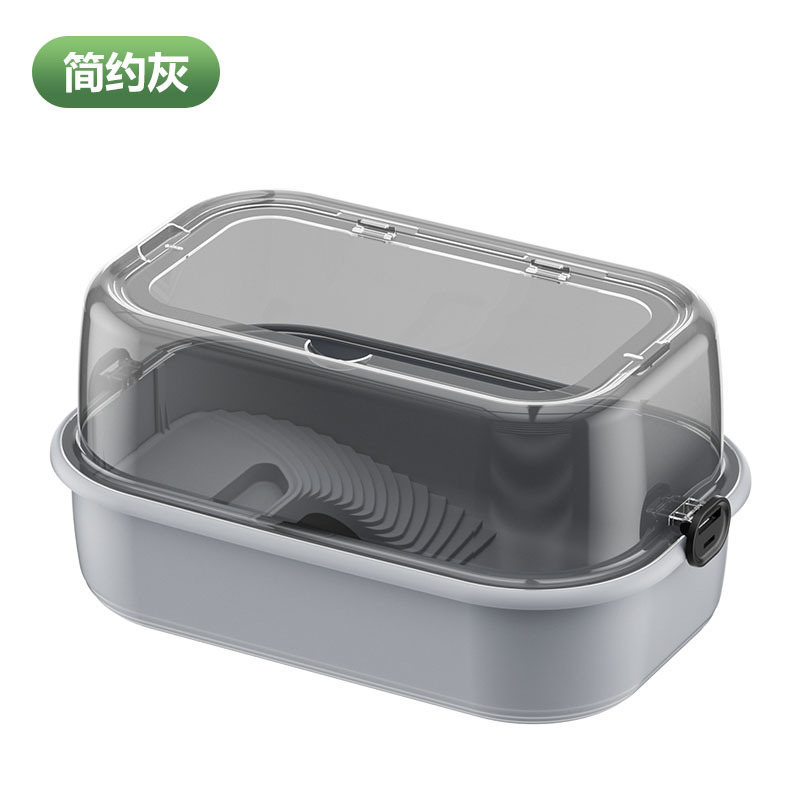 Turtle Box, Simple Gray