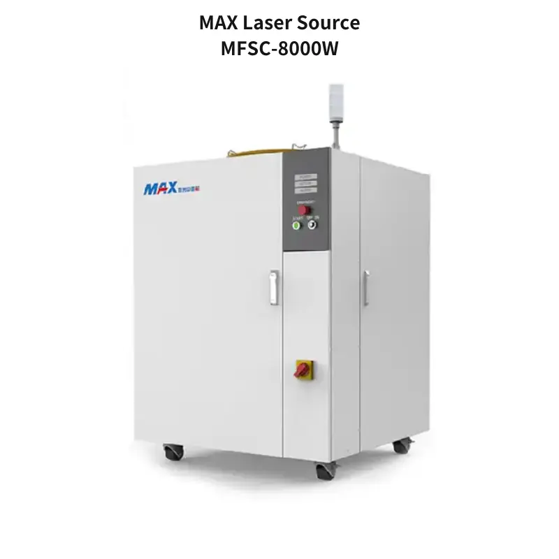 레이저 절단 레이저 용접기 용 Raysoar 고출력 MAX 섬유 레이저 소스 8000W 멀티 모듈