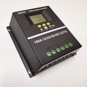 Controlador de carga solar USB manual de fábrica tipo MPPT para sistemas de energía solar 12V 24V 36V 48V DC 100A/80A/60A - Product Image 5