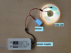 Intelligent DC12V 60W 5A Single Button Body Motion Detector Human Radar <strong>Sensor</strong> <strong>Switch</strong> Radar <strong>Switch</strong> for Bathroom LED Mirror - Product Image 6