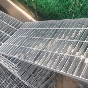 ホットディップ亜鉛メッキ鋼格子通路排水管カバー鋼格子通路用 - Product Image 2