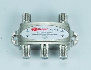 Gecen DiSEqC anahtarı 4 in 1 DiSEqC 2.0 anahtarı GD-41C - Product Image 2