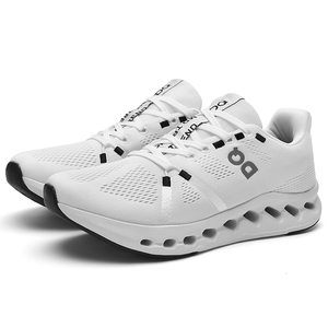 Erkekler için 2025 özel Logo koşu spor ayakkabı Mesh nefes Sneakers tasarımcı spor yürüyüş tarzı - Product Image 4