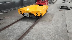 Plataforma de carga de material de transporte ferroviario de coche de transferencia eléctrica con control remoto XCMG - Product Image 4