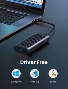 Ugreen M.2 NVMe SSD Enclosure ADAPTER 20Gbps USB C 3.2 Gen 2x2รองรับ NVMe ตู้ภายนอก M-Key และ M + B KEY - Product Image 5