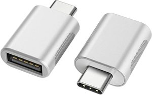 笔记本电脑平板手机用USB C至USB 3.0适配器超高速转换器适配器C型公到a型母