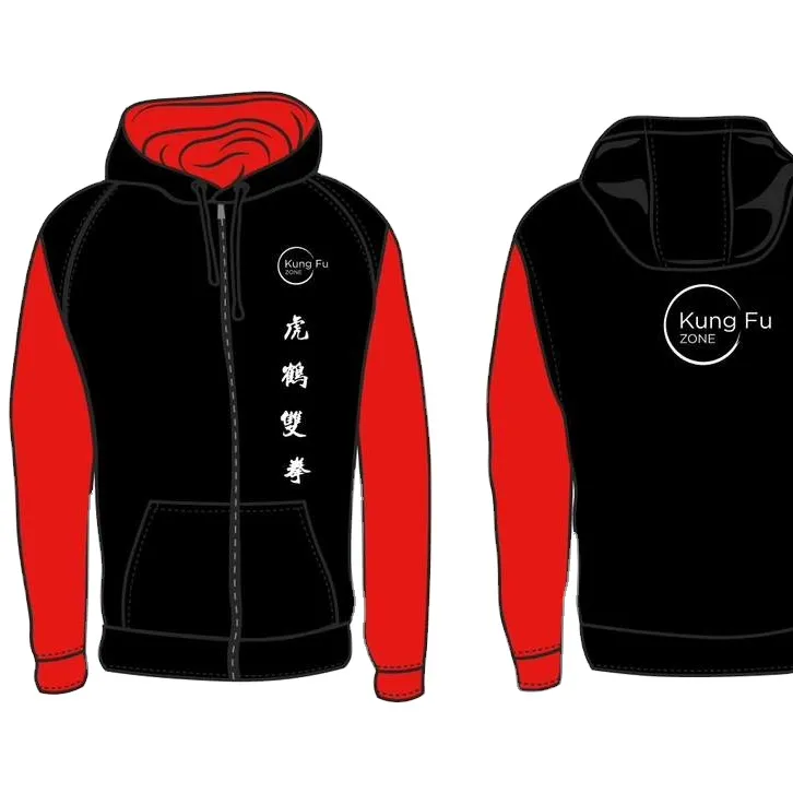 Personalizado Kung Fu Hoodie Artes Marciais Casacos Boxe Roupas