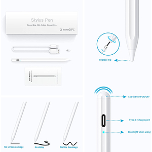 适用于iPad iPhone安卓平板电脑的通用Type-C充电磁性手写笔JT18-P - Product Image 6